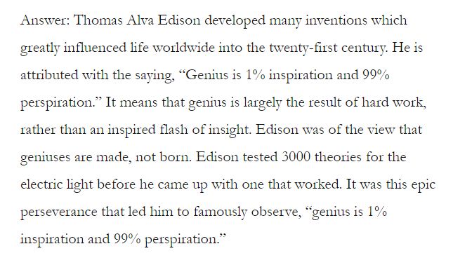 1% ide 99% kerja keras https://themillennialmirror.com