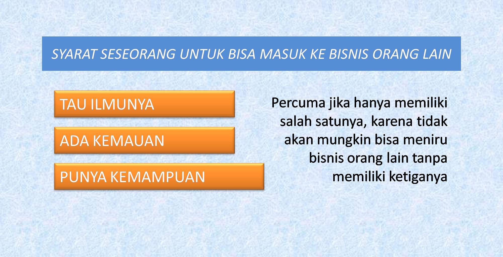 Barrier of Entry Bisnis Pak Eko Penjualan Bracket TV Merk ACC